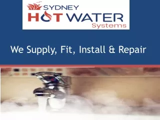 Rheem Hot Water Service - Sydney Hot Water Systems