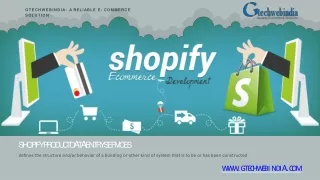 Best shopify product data entry services  - gtechwebindia