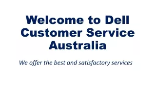 What is the best step to get in contact with the Dell Service team