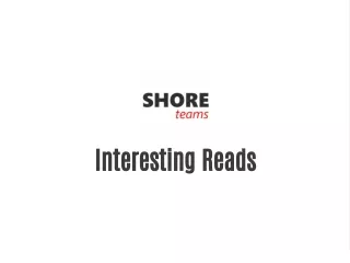 interesting reads