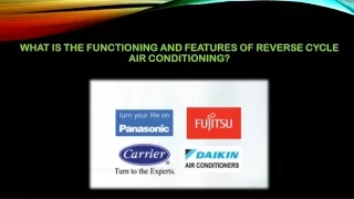 What Is The Functioning And Features Of Reverse Cycle Air Conditioning