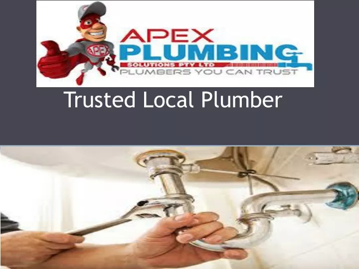 trusted local plumber