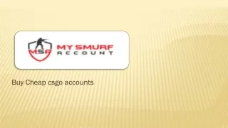 buy cheap csgo accounts
