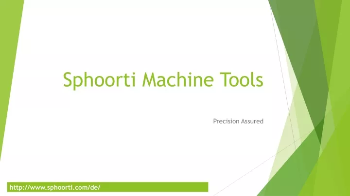 sphoorti machine tools