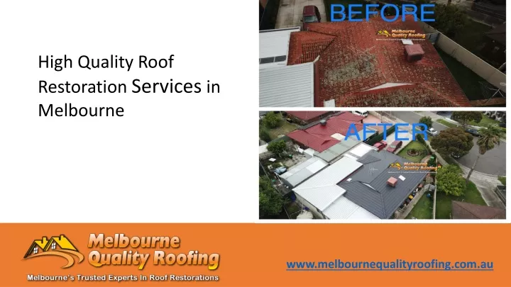 high quality roof restoration services