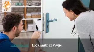 Locksmith in Wylie