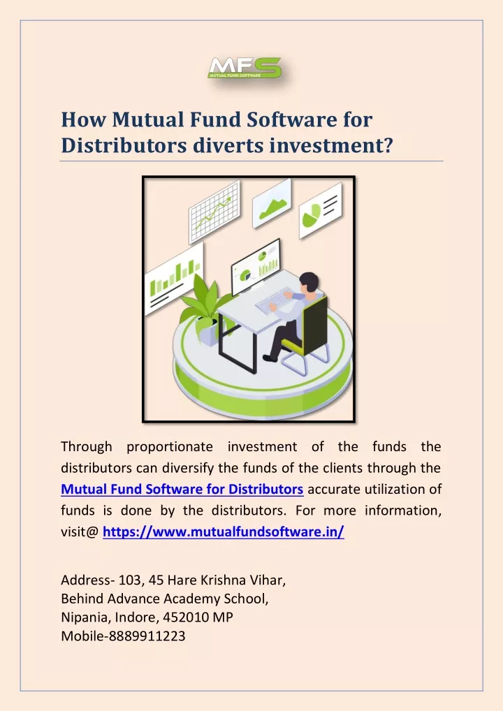 how mutual fund software for distributors diverts