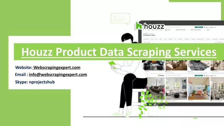 houzz product data scraping services