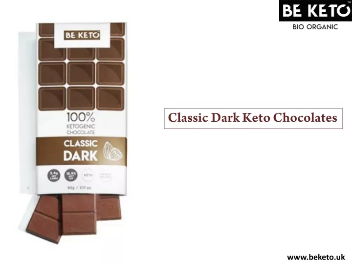 classic dark keto chocolates