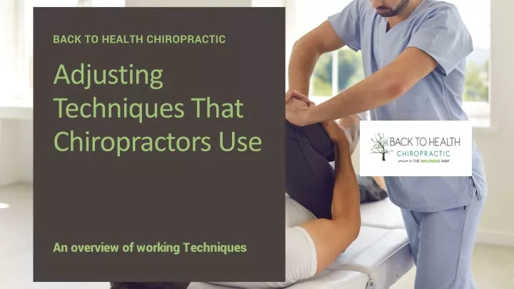 back to health chiropractic