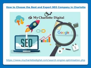 How to Choose the Best and Expert SEO Company in Charlotte