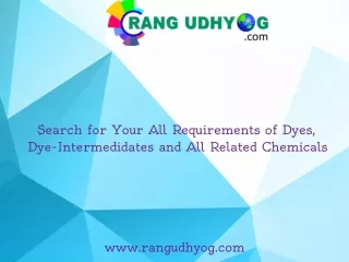 Manufacturer of Reactive Dyes