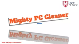 mighty pc cleaner
