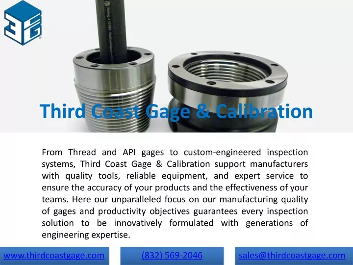 third coast gage calibration