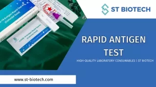 Rapid Antigen Test Kit From St Biotech
