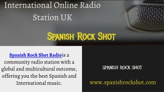 International Online Radio Station UK