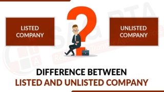 What is the Difference Between Listed and Unlisted Company?