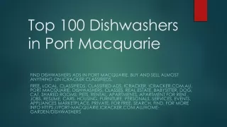 Top 100 Dishwashers in Port Macquarie