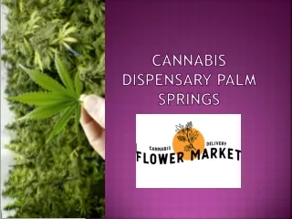 Cannabis Dispensary Palm Springs