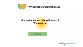 Oleoresins Market  | Growth, Trends, and Forecast (2021 - 2027)