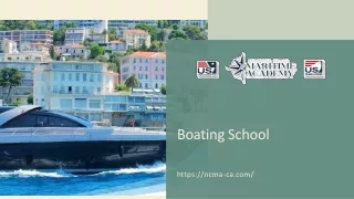 Contact to Boating schools New Port Beach at NCMA-CA