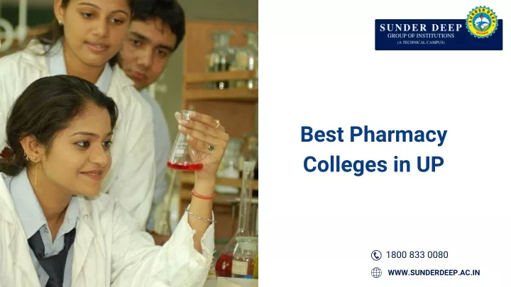 best pharmacy colleges in up