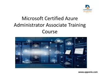 Azure Certification Training Course