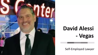 David Alessi - Vegas - A Resourceful Professional