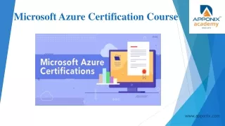 Microsoft Certification Training Course