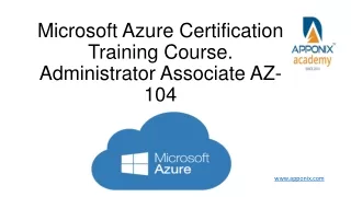 Azure certification training