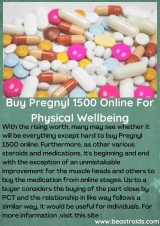 Buy Pregnyl 1500 Online For Physical Wellbeing
