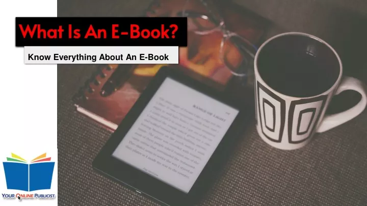 what is an e book