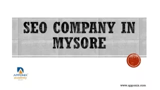 SEO Company in Mysore