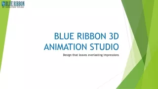blue ribbon 3d animation studio
