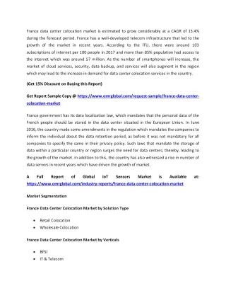 france data center colocation market is estimated