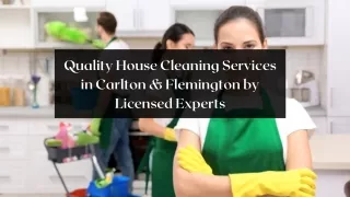 quality house cleaning services in carlton