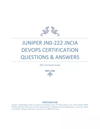 juniper jn0 222 jncia devops certification