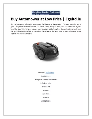 Buy Automower at Low Price  Cgeltd.ie-converted (1)