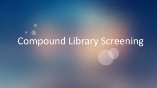 compound library screening