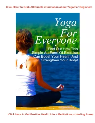 Yoga for Everyone