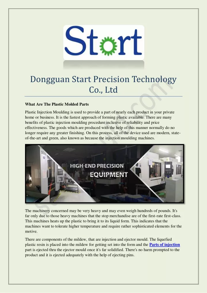 dongguan start precision technology co ltd