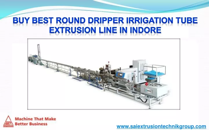 buy best round dripper irrigation tube extrusion