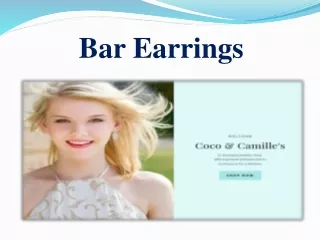 Bar Earrings