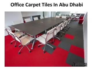office carpet tiles in abu dhabi