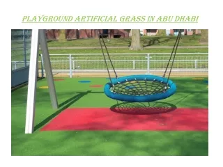 playground artificial grass in abu dhabi