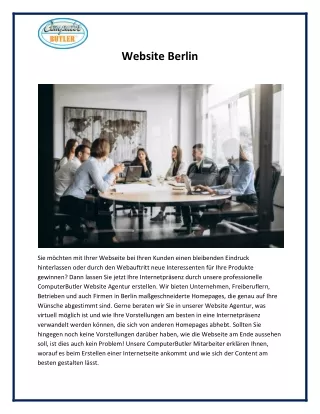 website berlin