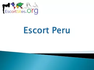 escort peru