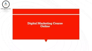 Digital Marketing Course Online