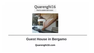 Guest House in Bergamo - Quarenghi16