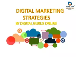 Learn Digital Marketing Stratigies by Digital Gurus Online